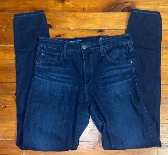 AG Adriano Goldschmied Farrah Skinny High-Rise Jeans 29R