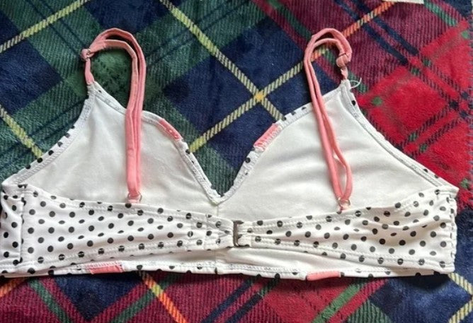 Juicy Couture Polka Dot Swim Top Medium