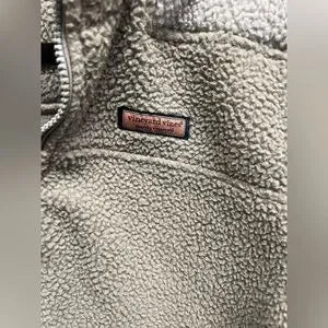 Vineyard Vines Tonal Sherpa Pullover Small