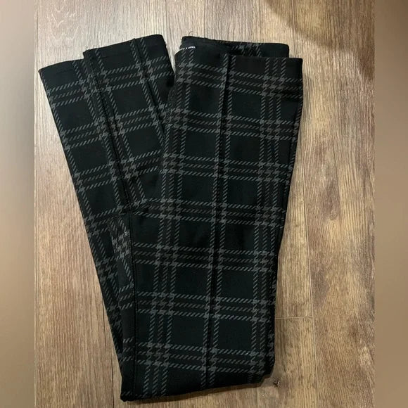 Sanctuary x Anthropologie Pin Tuck Plaid Leggings XS