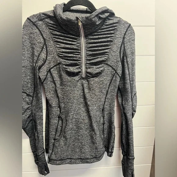 Lululemon Run Resolution 1/4 Zip Define Jacket Size 6