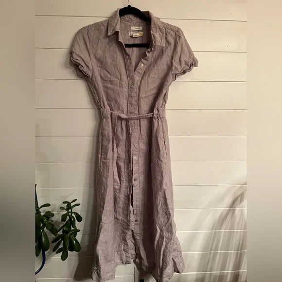 C & C California Linen Dress Size 2