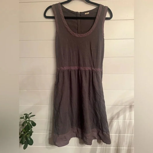 JCrew Tank Dress Grey size 6 J. Crew