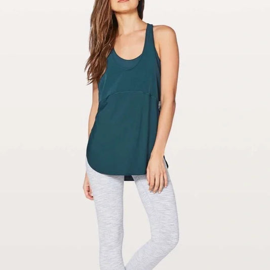 Lululemon Twist Around Tank Jaded 6
