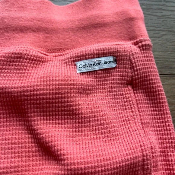 Calvin Klein Ribbed Shorts Medium