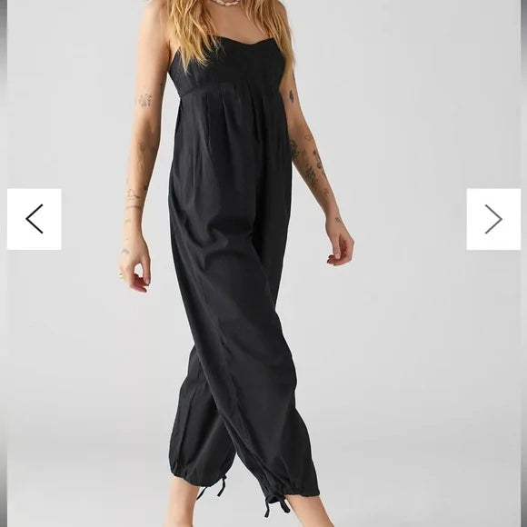 Urban Outfitters Mabel Strappy-Back Jumpsuit Small