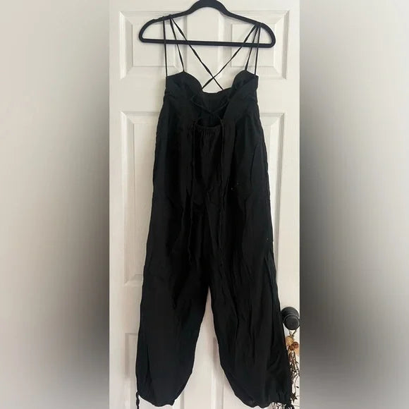 Urban Outfitters Mabel Strappy-Back Jumpsuit Small