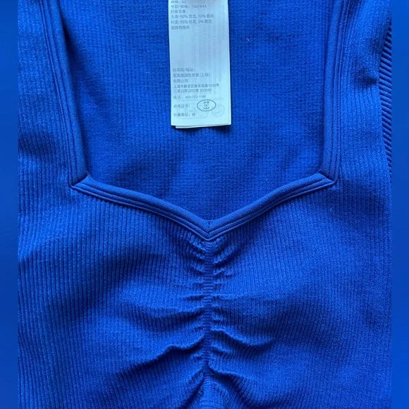 Gilly Hicks Ribbed Seamless Top XS
