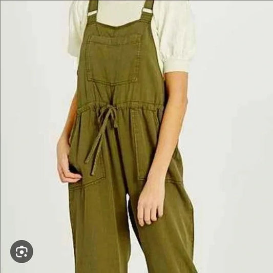 Altar’d State Olive Jumpsuit Small