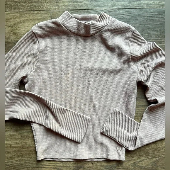 Gilly Hicks Ribbed Tan Top