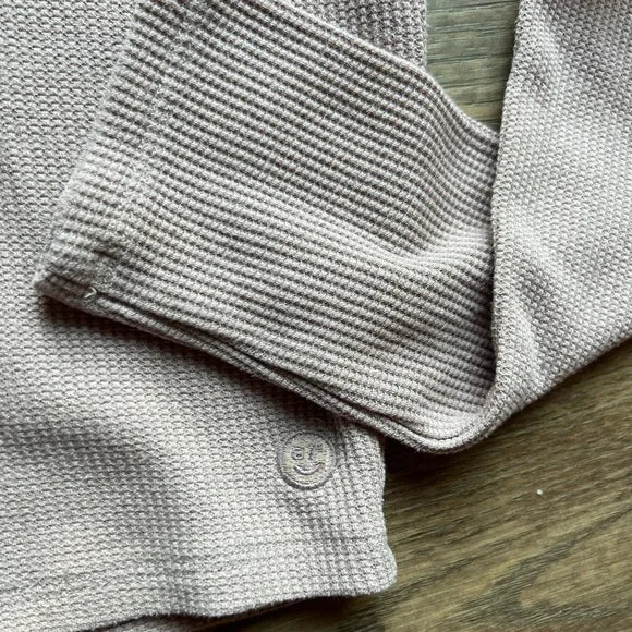 Gilly Hicks Ribbed Tan Top