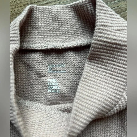 Gilly Hicks Ribbed Tan Top