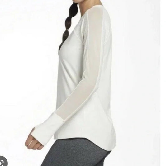 CALIA by Carrie Underwood Women's Move Mesh Panel Long Sleeve Shirt