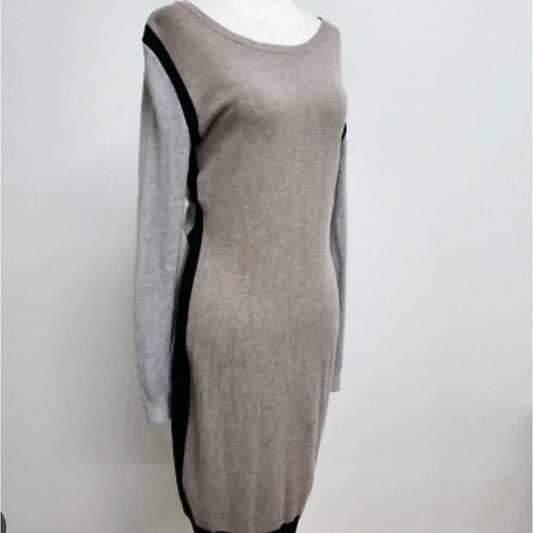 Philosophy Colorblock Sweater Dress Medium