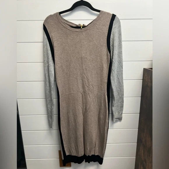 Philosophy Colorblock Sweater Dress Medium
