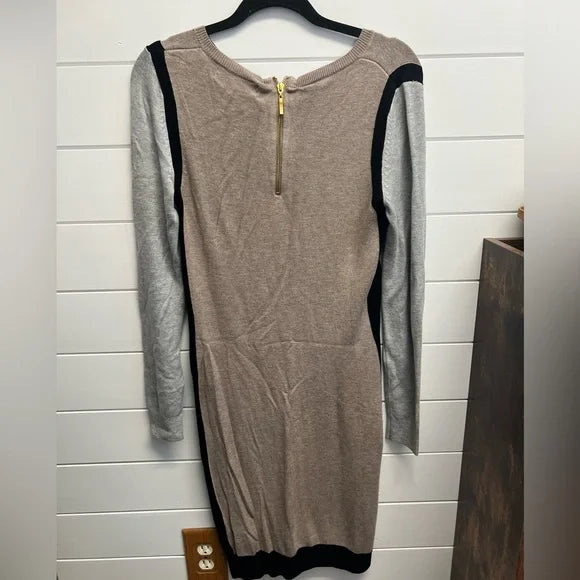 Philosophy Colorblock Sweater Dress Medium