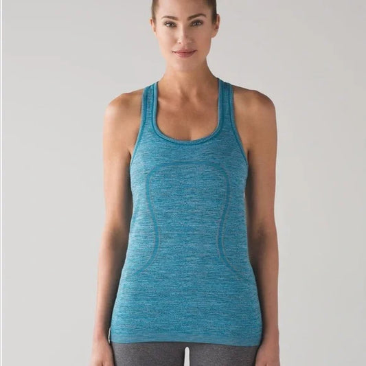 Lululemon Swiftly Tech Racerback Indian Ocean Size 2