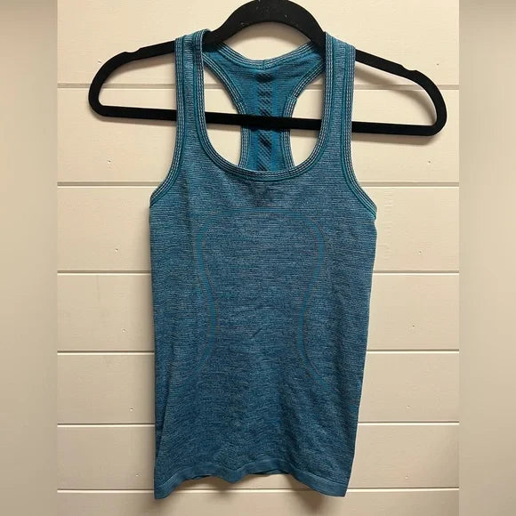 Lululemon Swiftly Tech Racerback Indian Ocean Size 2