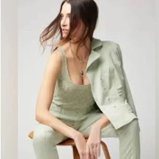 White House Black Market Diamond Stitch Sweater Tank