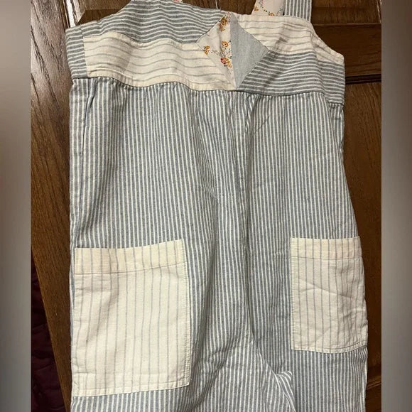 Madewell x The New Denim Project Patchwork Jumpsuit Large