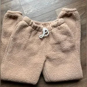 Gilly Hicks Sherpa Joggers XS