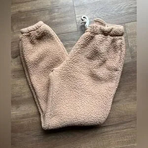 Gilly Hicks Sherpa Joggers XS