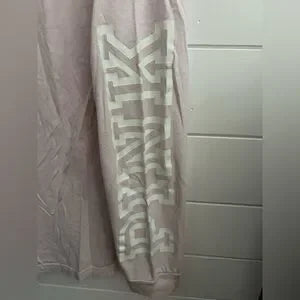 Pink Victoria Secret Lace Up Long Sleeve Medium